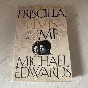 Michael Edwards Priscilla Elvis And Me 1988 HC Biography Elvis Memoir